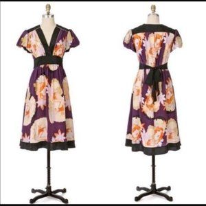 Corey Lynn Calter Silk Floral Dress